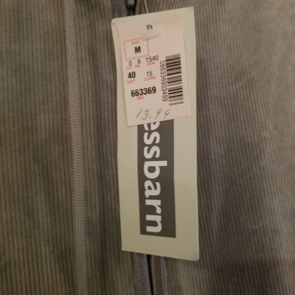 Vintage 90s Dress Barn M Hooded Sweatshirt Green New Velour - Picture 2 of 4